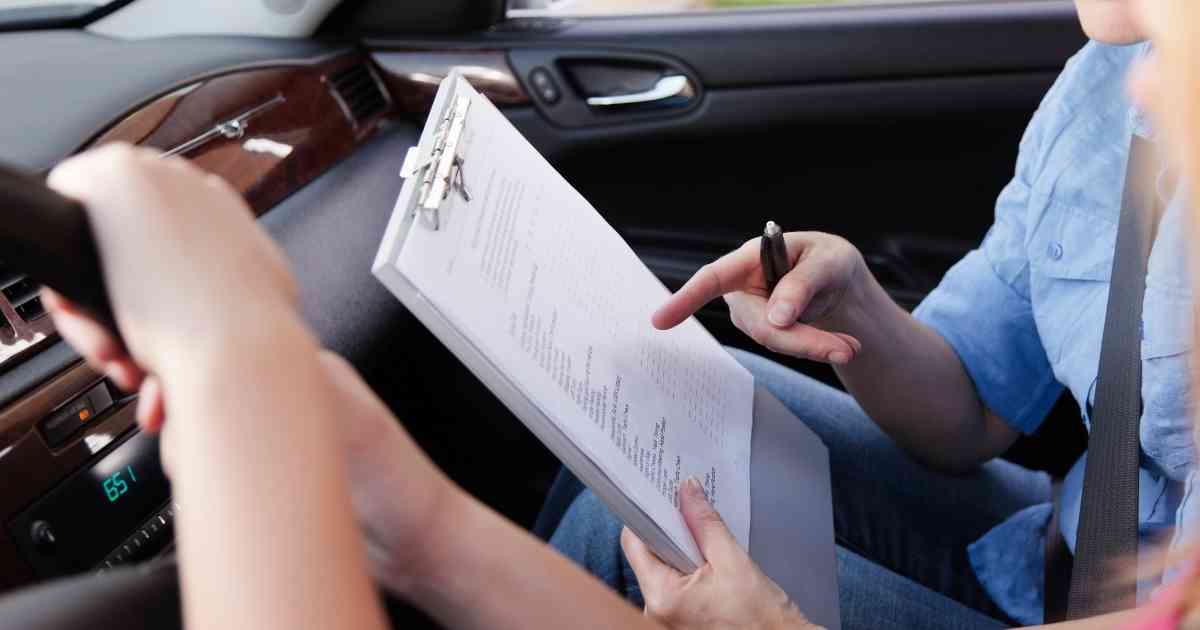 one of the driving test tips